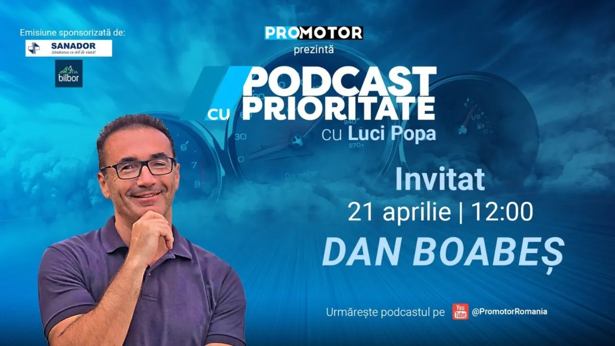 „Podcast cu Prioritate” by ProMotor, episodul 72 - Dan Boabeș demontează mituri despre taximetria bucureșteană