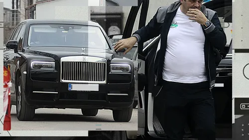 “Regele brutarilor” își face simțită prezența. Cosmin Olteanu a răvășit Capitala cu Rolls Royce-ul de peste 400.000 €!