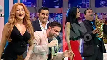 VIDEO Asta e cea mai noua nebunie a lui Salam! A facut un duet cu fetele de la Bambi si a iesit show la CANCAN TV!