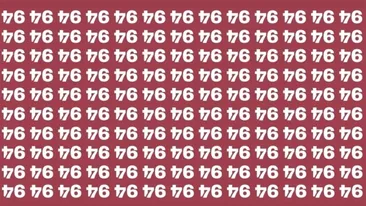 Test de perspicacitate | Depistați numărul 64 întors, în maximum 7 secunde