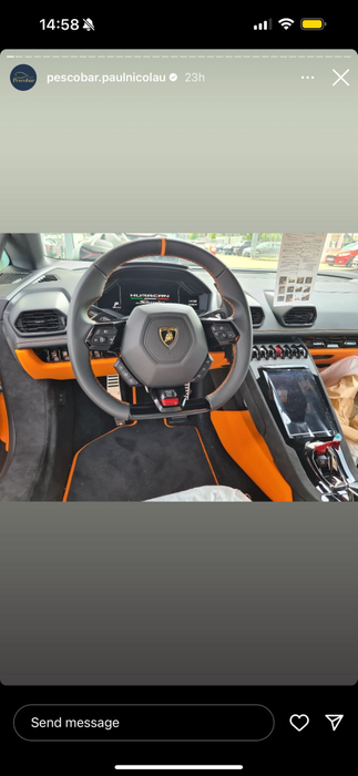 Pescobar și-a cumpărat un nou bolid de lux! Suma ireală pe care a plătit-o pentru bijuteria pe 4 roți