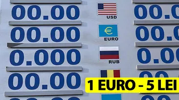 Curs valutar 2 februarie 2019. 1 euro este aproape 5 lei