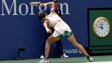Va fi amendată Simona Halep după ieșirea nervoasă de la US Open?