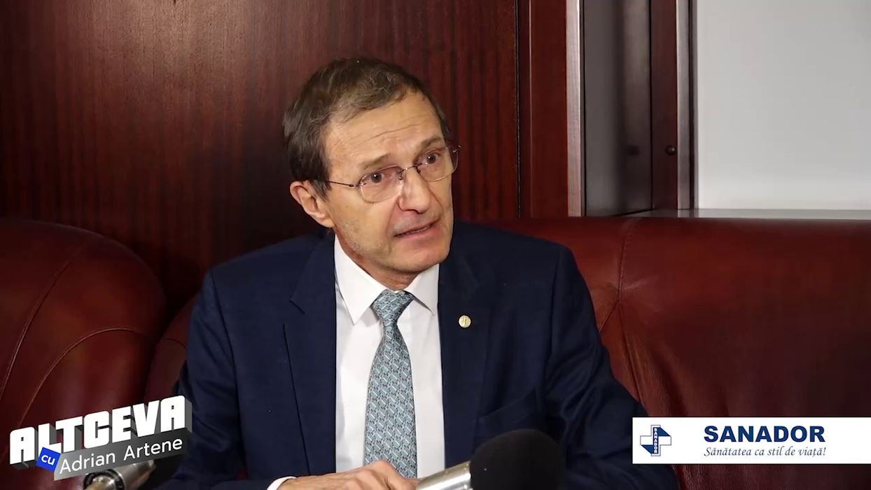 Academicianul Ioan Aurel Pop este invitat în podcastul "ALTCEVA cu Adrian Artene", difuzat cu ocazia zilei naționale a României (Foto: captură video)