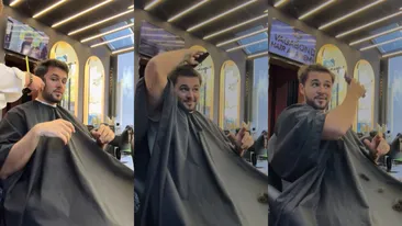 Mario Fresh, gest BIZAR: a mers la hairstylist, a luat mașina de tuns și... Imaginile au fost făcute publice!