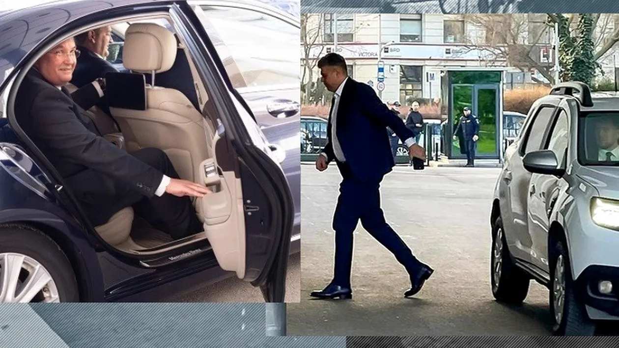 Ce mașini au ales șefii PSD și PNL ca să îi plimbe. În timp ce Marcel Ciolacu merge cu Dacia Duster, Nicolae Ciucă preferă un Mercedes