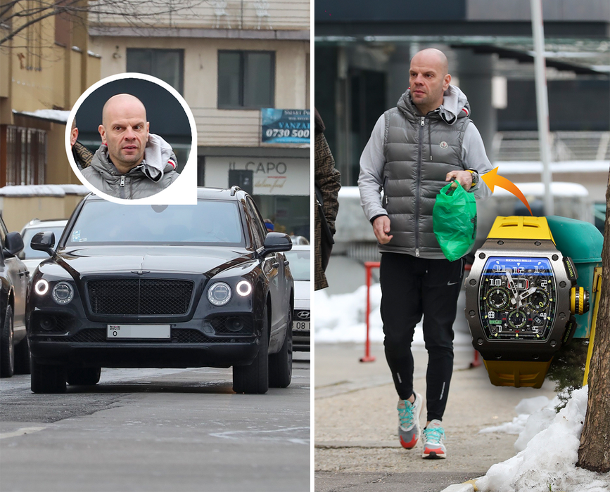 Seco Dubravko, Bentley de un sfert de million € & un ceas ”dubios”