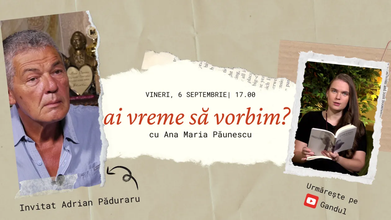 Adrian Păduraru, protagonistul filmului Declarație de dragoste, s-a destăinuit la „Ai vreme să vorbim” - singurul podcast de muzică folk și poezie