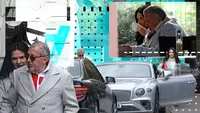 Ilie Năstase și soția lui și-au asortat paltoanele la Bentley și au ieșit la terasă