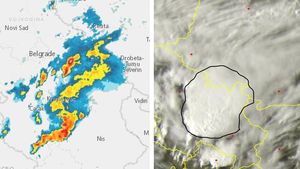 ANM, în alertă maximă! O supercelulă puternică se îndreaptă spre România