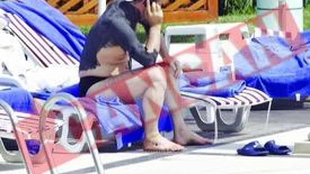 Gigi Becali, bai de namol la piscina
