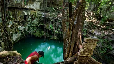 National Geographic publică o DESCOPERIRE FABULOASĂ: scafandrii au filmat asta într-o „fântână” din Mexic! - imagini uluitoare