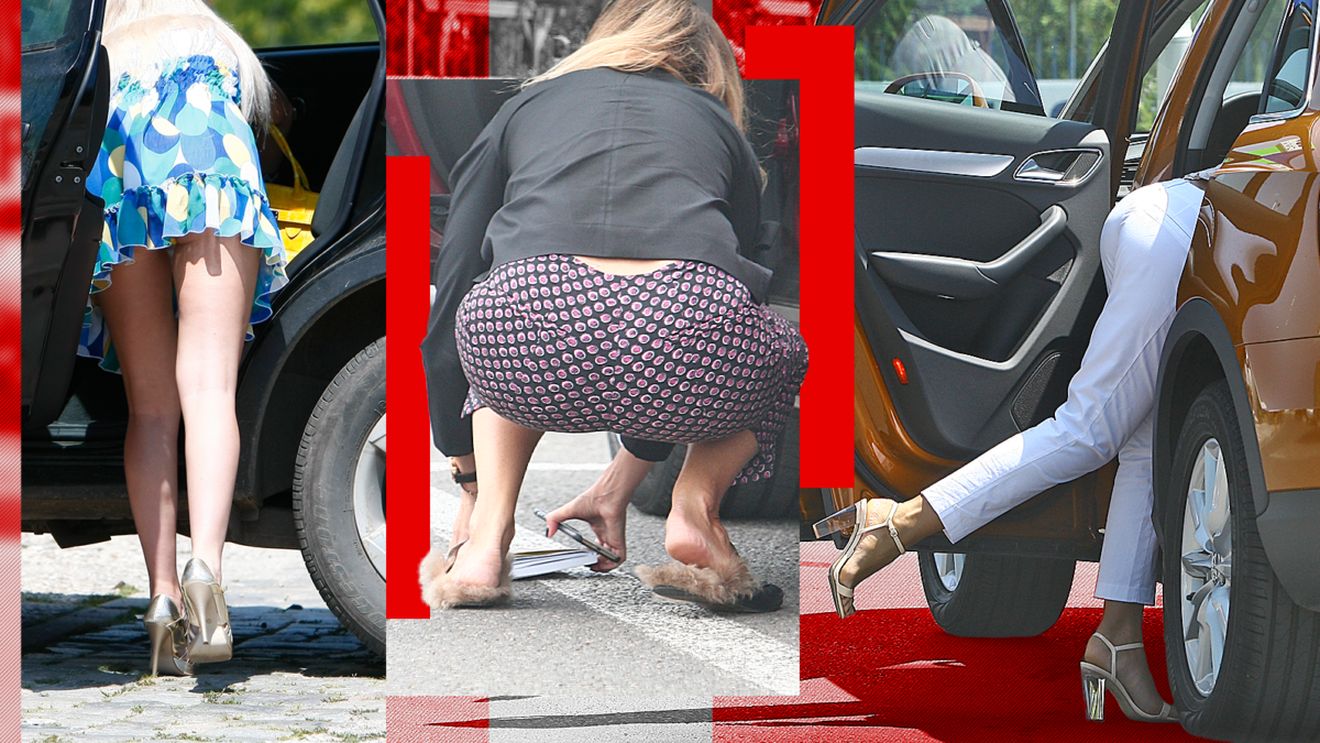 TOP sexy-vedete. Bianca Drăgușanu, Daniela Crudu sau Raluca Bambi s-au aplecat pe bancheta din spate și...: Mamăăă, ce priveliște!