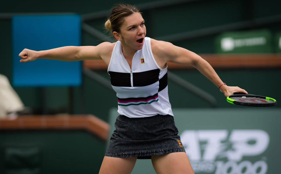 Ce a postat Simona Halep pe Facebook la ora 06.55 dimineața, după ce a învins-o pe Kateryna Kozlova și s-a calificat în optimi la Indian Wells