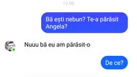 Bancul începutului de săptămână | Te-a părăsit Angela?