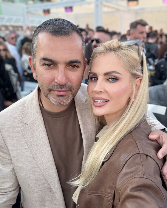 Andreea Bănică, alături de soțul ei/ Sursa foto: Instagram