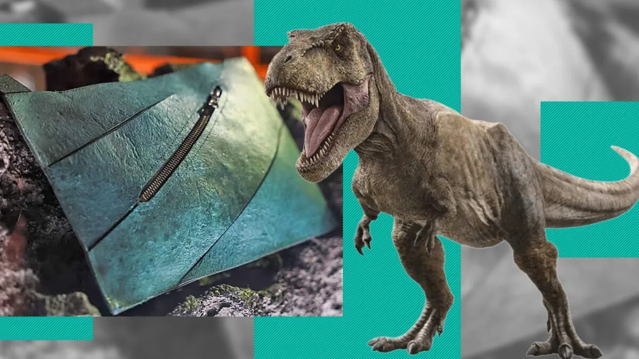 Geanta din „piele de dinozaur” care provoacă controverse în lumea științei. Cum a fost obținută, de fapt