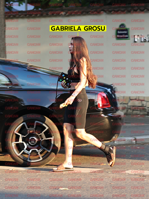 Gabriela s-a îndreptat către un Rolls Royce / (Sursa? CANCAN.RO)