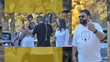 Ziua ”Regelui”! Florin Salam și prințesele lui, așa cum niciodată nu i-ai văzut! Au făcut poze cu… maimuța!