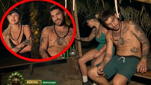 Primul cuplu de la Desafio! Ian și Delia, atingeri discrete în crucea nopții
