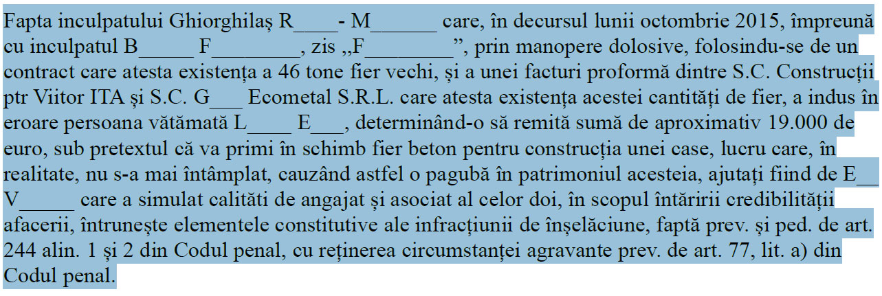 "Escrocii cu papion" s-au implicat inclusiv în construcții