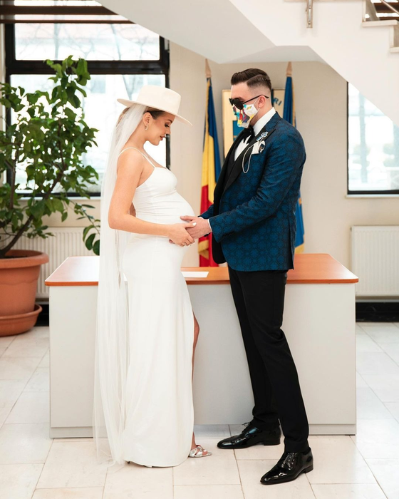 Emily și Andrei s-au cununat și religios / Sursă foto: social media