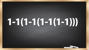 Testul de inteligență la care și geniile greșesc | Calculați 1-1(1-1(1-1(1-1)))