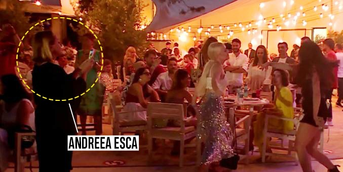 Andreea Esca, fără mască la marea petrecere