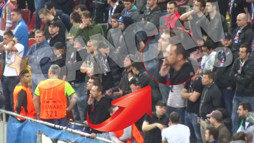 Ce nu s-a vazut aseara la Steaua-Basel. Tristete si ingrijorare pe ochii tuturor si suporteri care incalca legea