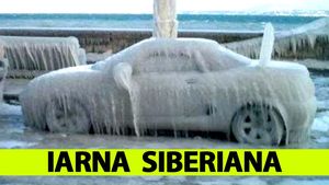 ANM a modificat prognoza. Iarnă siberiană în România. Când scăpăm de viscol și ninsori