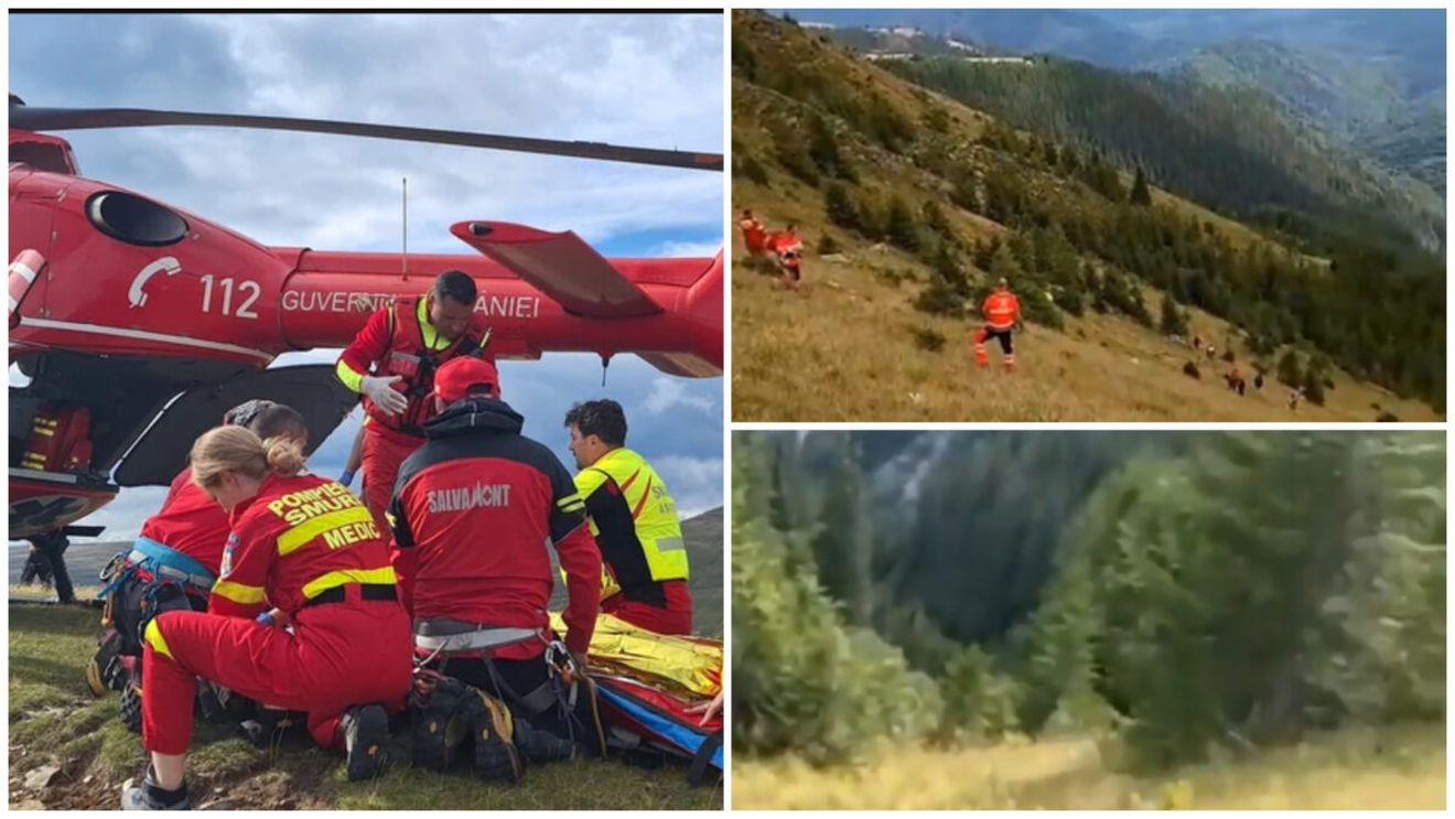 TRAGEDIE pe Munţii Făgăraş! 4 tineri au murit şi al cincilea este în stare gravă după ce s-au răsturnat cu maşina de teren într-o râpă