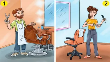 Test IQ pentru genii | În oraș există doar acești doi frizeri. La care dintre ei doi te-ai tunde?