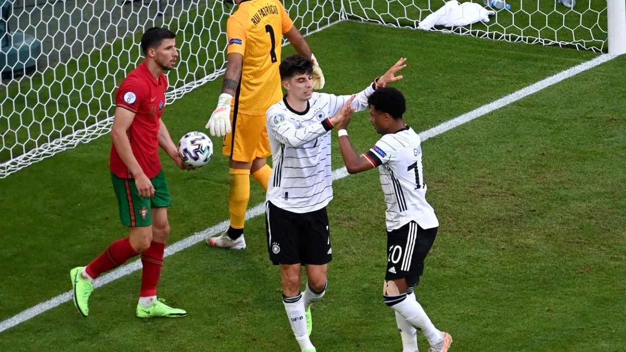 Germania subordonează Portugalia și reintră în calculele calificării în optimi la EURO 2020!