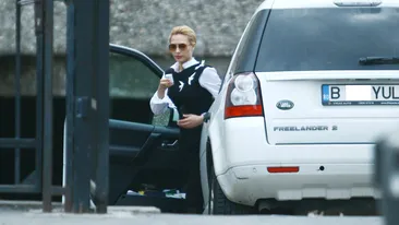 Merge la sala de sport ca la birou! Iulia Vantur tine la eleganta in orice imprejurare!