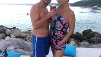 GABRIELA CRISTEA, selfie pe... şantier! Fanii au văzut imediat ce apare pe fundalul fotografiei