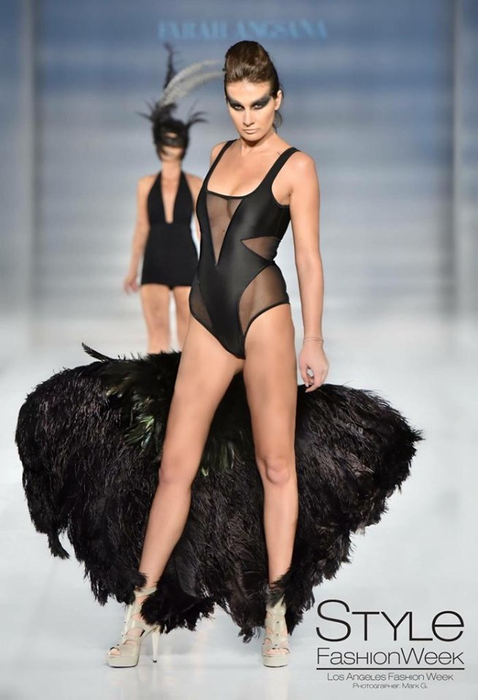 Daniela, nepoata lui Brânzoi din Las Fierbinți, este un apreciat model în Los Angeles