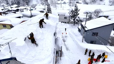 Țara care a mobilizat armata din cauza ninsorilor severe. Stratul de zăpadă a atins și 183 cm în unele zone