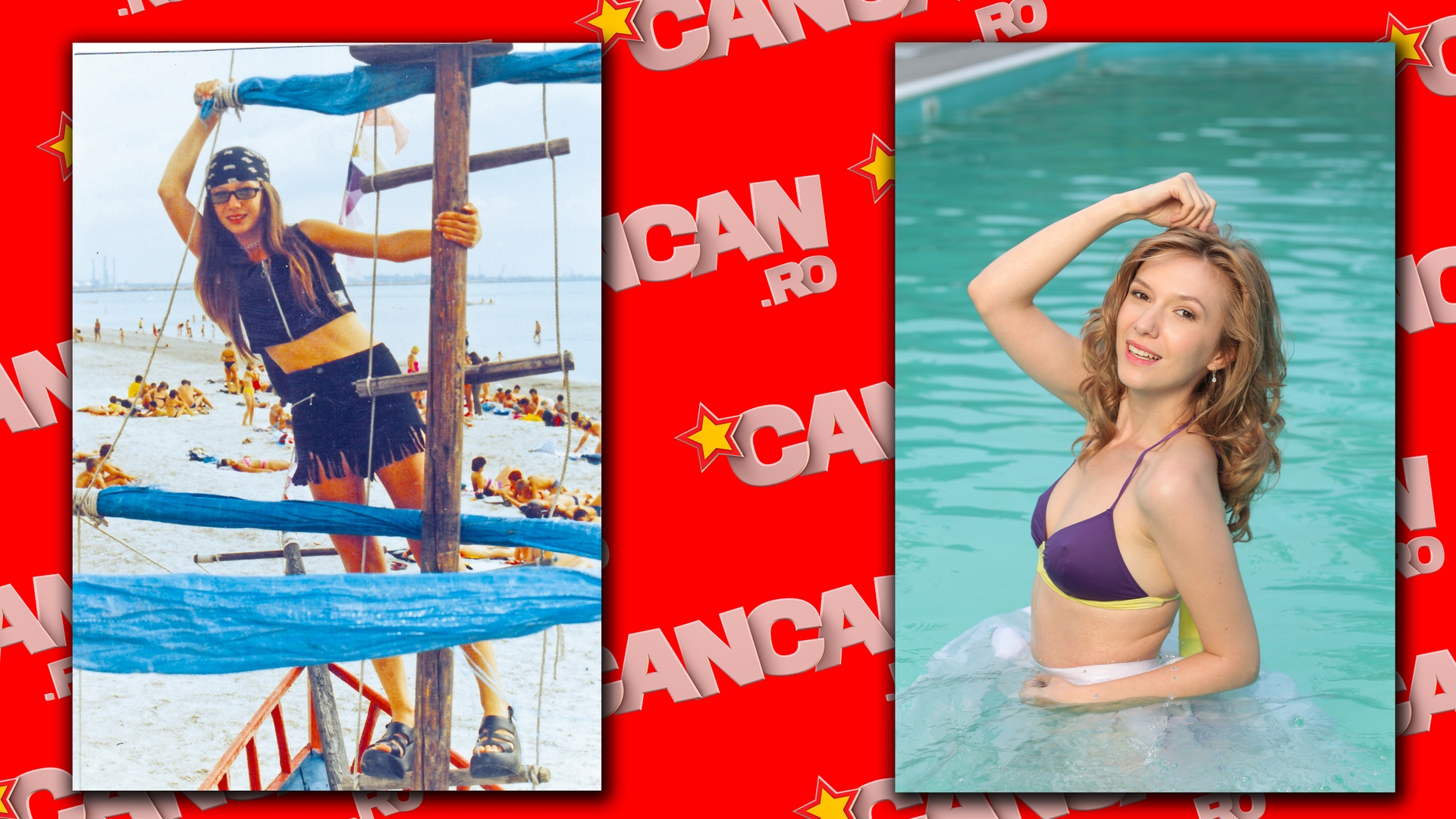 Si divele au fost copii, nu-i asa? Uite cum aratau cand erau mici cele mai sexy femei din Romania!