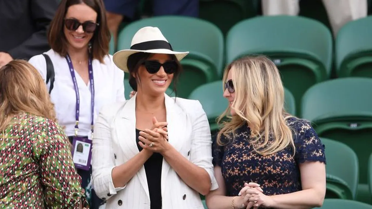 Ce poreclă a primit Meghan Markle după ce a aplaudat-o pe Simona Halep. Presa britanică a pus-o la zid