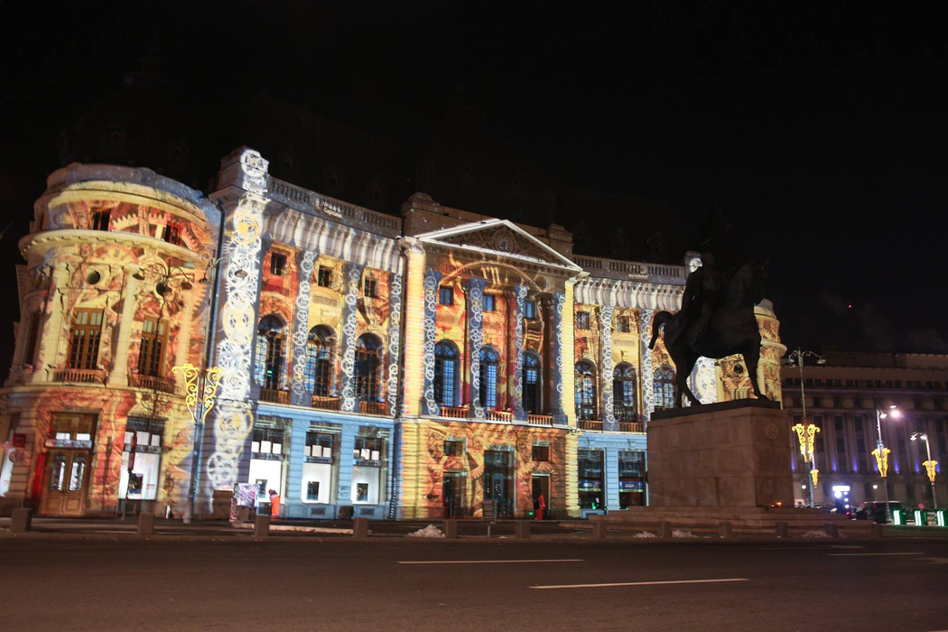 Milioane de lumini colorează Bucureștiul