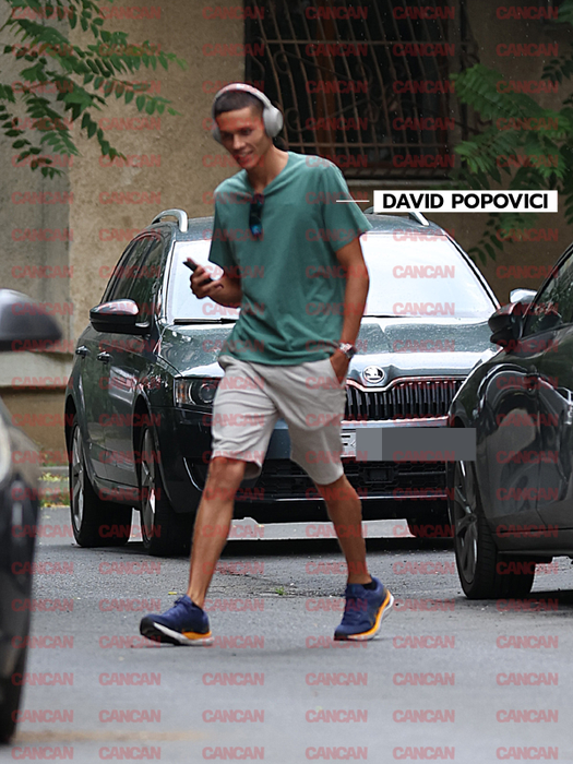 David Popovici se îndreaptă către casă (Foto: CANCAN.RO)