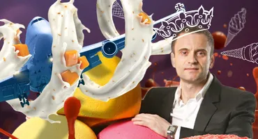 Filmări în exclusivitate cu ”Împăratul înghețatei”. Zboară doar cu avion privat, și-a măritat fiica la Monaco și…