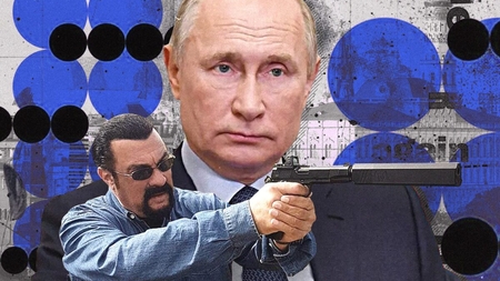 Steven Seagal, susținătorul înfocat al lui Putin. Legătura neștiută dintre actorul de la Hollywood și liderul de la Kremlin