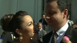 Nunta cu vedete! Piedone Jr a spus "Da", nasit de sotii Maruta. Andra: "Asa emotii am avut, de parca eu m-am maritat"
