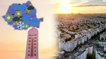 Prognoza meteo pentru azi, 24 aprilie 2026. Zonele din România în care temperaturile scad până la -2 grade Celsius în plină primăvară