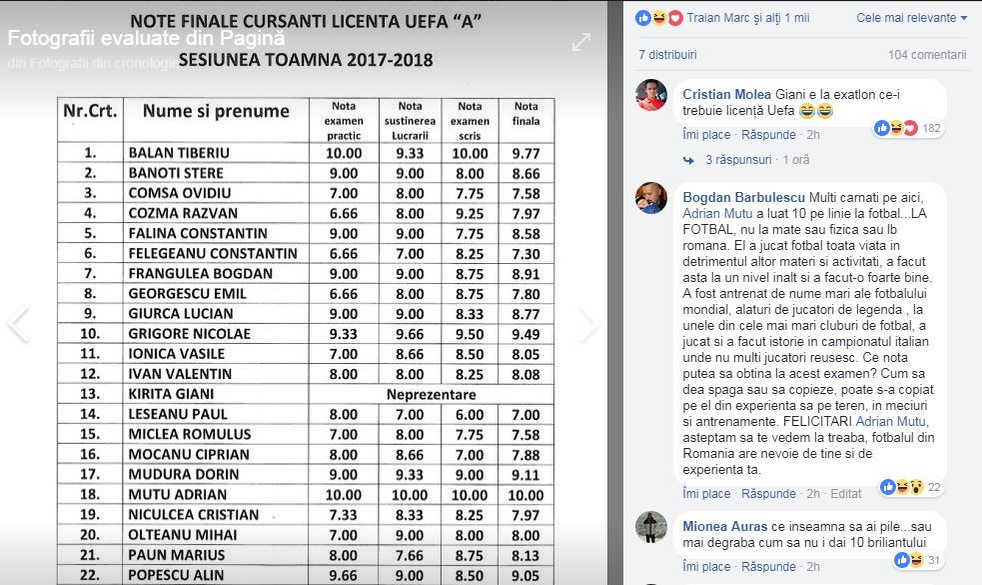 Giani Kiriţă a rămas mască! Adi Mutu l-a dat de gol! Prietenii virtuali au reacţionat: ”Oricum nu avea nevoie, că acum e la Exatlon!”
