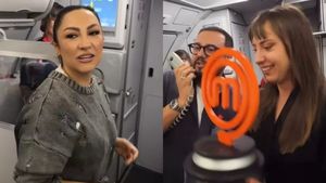 Ce au putut face Andra și Cătălin Măruță în avion, în fața tuturor pasagerilor. „Eu făceam plângere la compania aeriană"