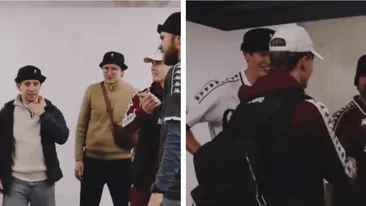 Ce au descoperit 9 norvegieni în București, după ce au văzut Rapid-FC Argeș? ”Diferit față de ceea ce vedem acasă