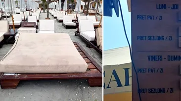 Plaja cu cele mai scumpe șezlonguri de pe litoralul românesc, în 2025. Ireal cât costă pe zi