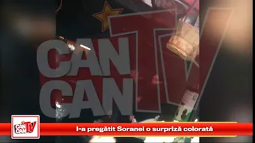 Iubitul i-a pregatit Soranei o surpriza colorata!